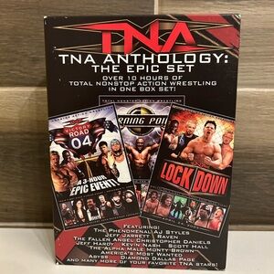 TNA Anthology The Epic Set Total Non Stop Wrestling DVD 2005 6-Disc Set Tested